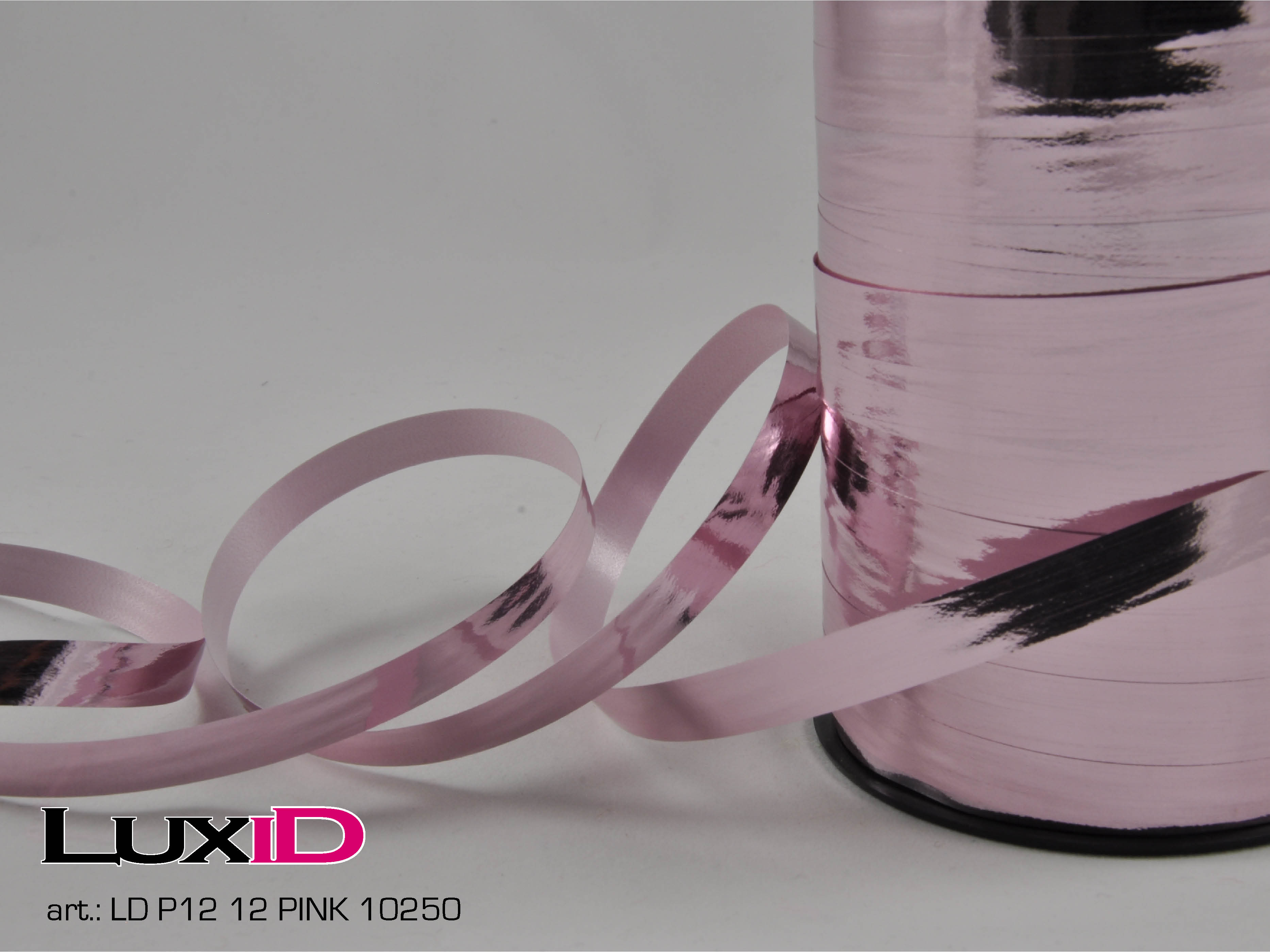 Curling Ribbon Pepita 12 pink 10mm x 250m